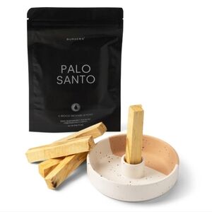 BURSERAPalo Terracotta Palo Santo Holder and Incense Sticks